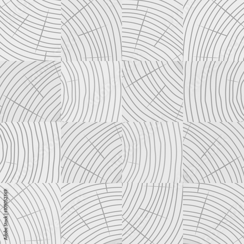 Ring of Wood. Vector Illustration Background.