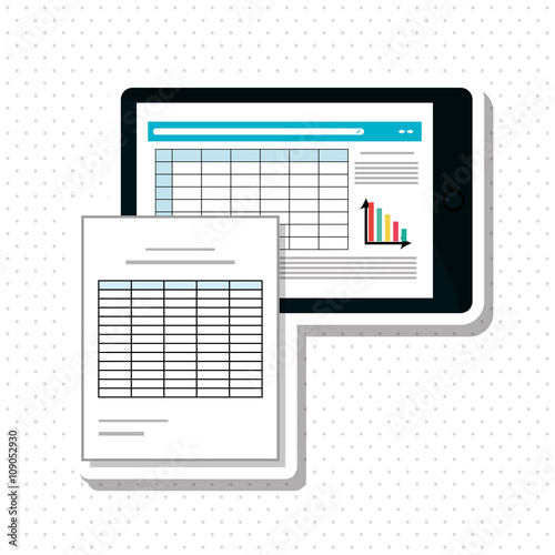 Infographic illustration design, editable vector