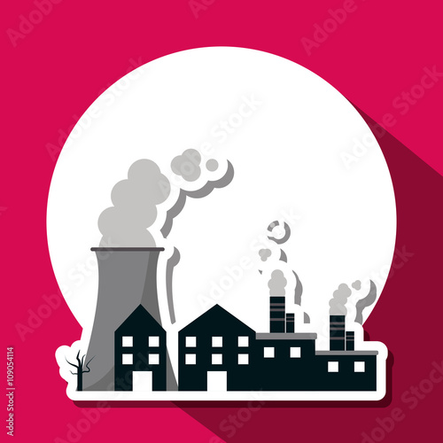 Graphic design of pollution
