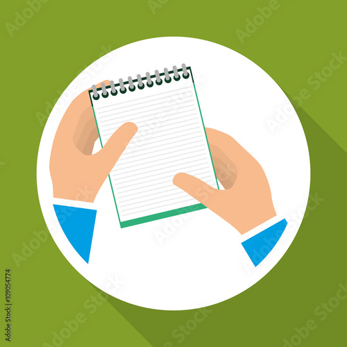 Flat illustration of Back to School design 
