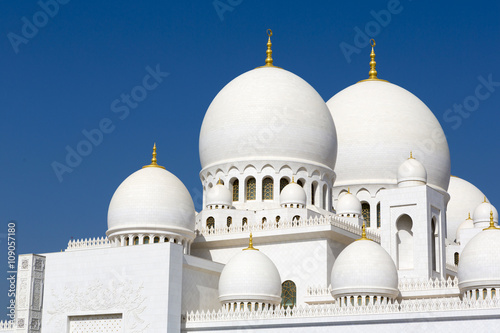 Sheikh Zayed Mosque in Abu Dhabi