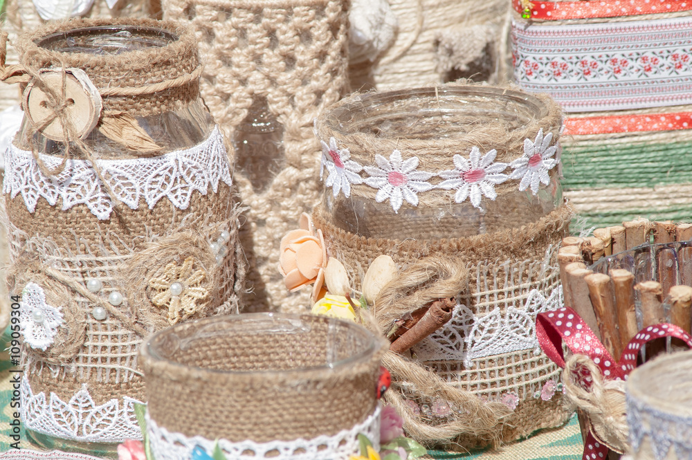 Obraz premium weaving, mugs, handmade