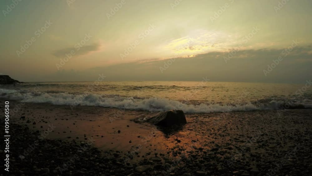 Sea sunset evening Sea sunset evening