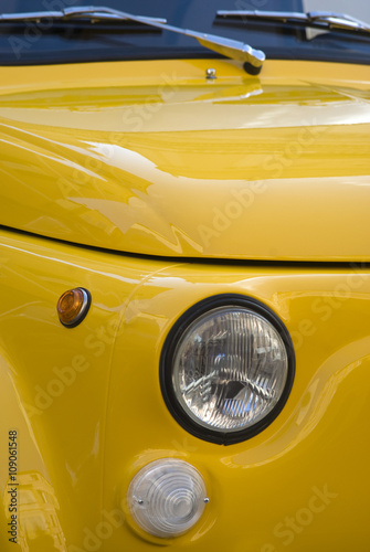 Close up detail of vintage classic car © Dmytro Surkov
