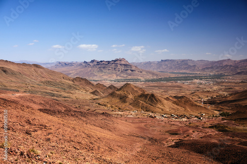 The Atlas Mountains, south of Morocco
