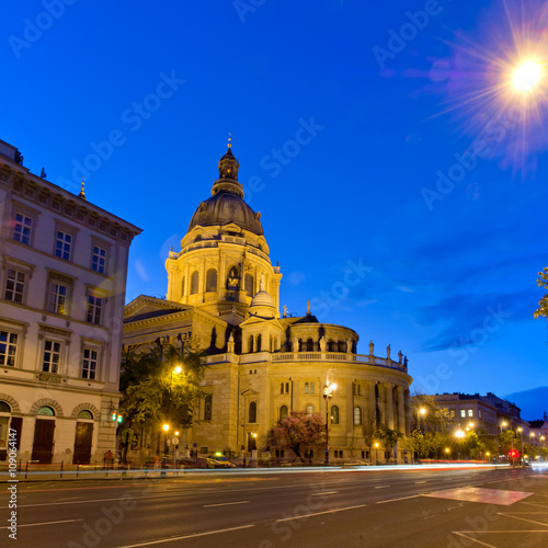  St. Stephen's Basilica can be seen on this photo, Budapest, Hungary