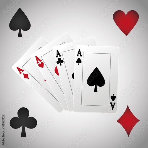 Poker design, cards and game concept ,, casino games