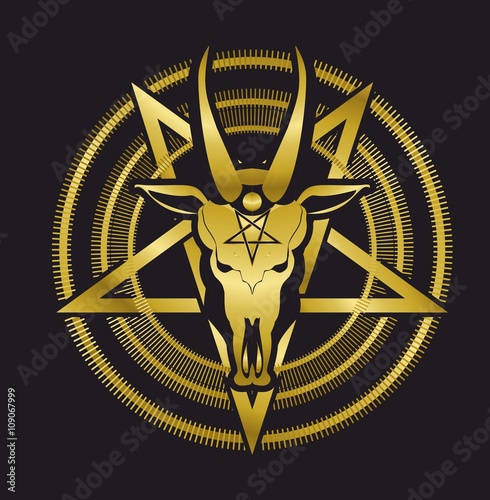 pentagram symbol goat