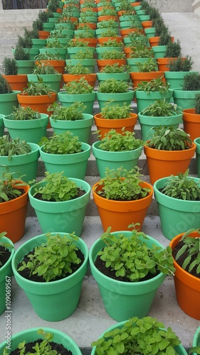 City herb garden