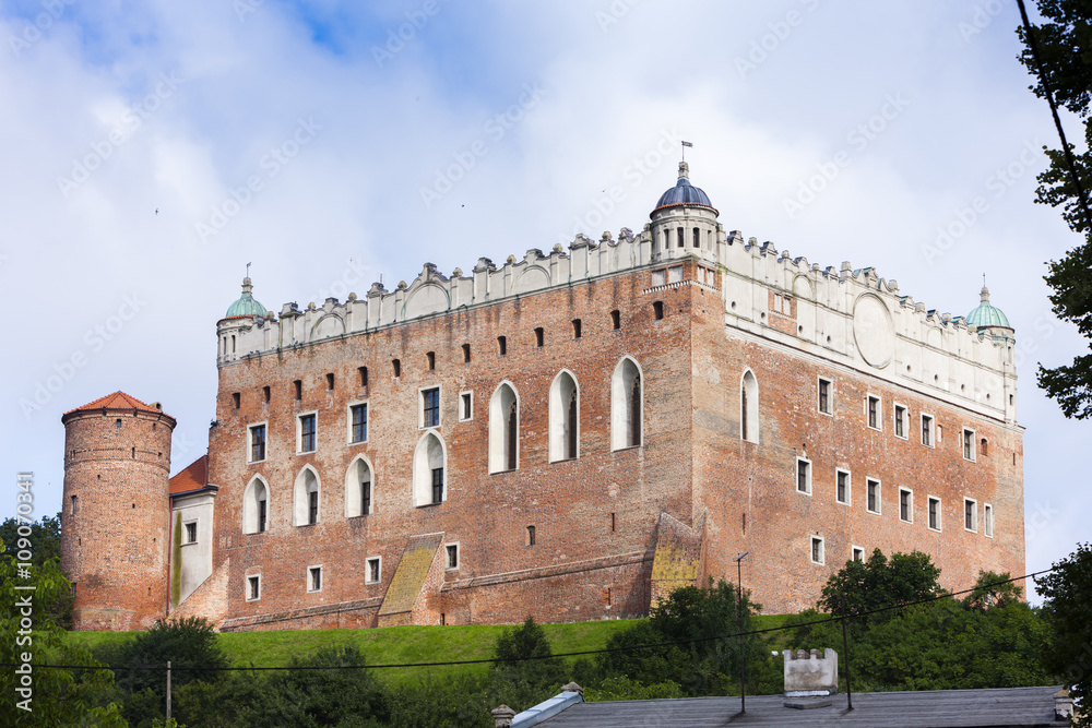 Castle in Golub Dobrzyn, Kuyavia-Pomerania, Poland