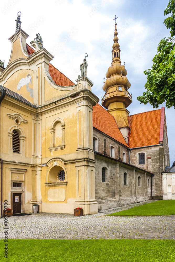 Naklejka premium Saint Florian Church, Koprzywnica, Swietokrzyskie Voivodeship, P