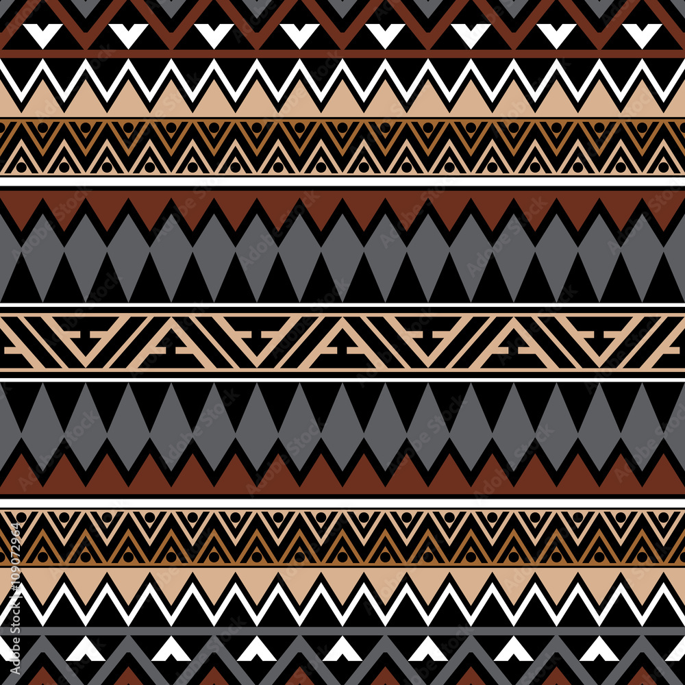 Seamless aztec pattern Seamless aztec pattern