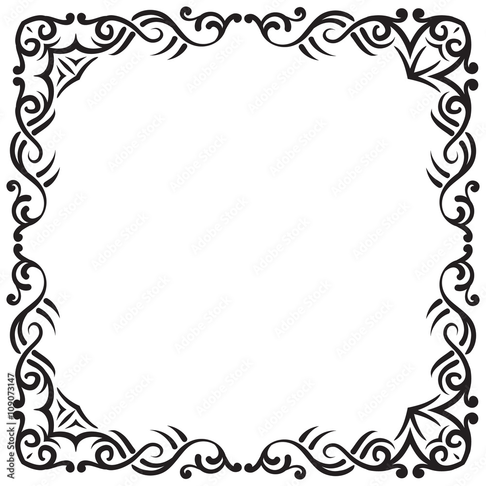 Vector border frame Vector border frame