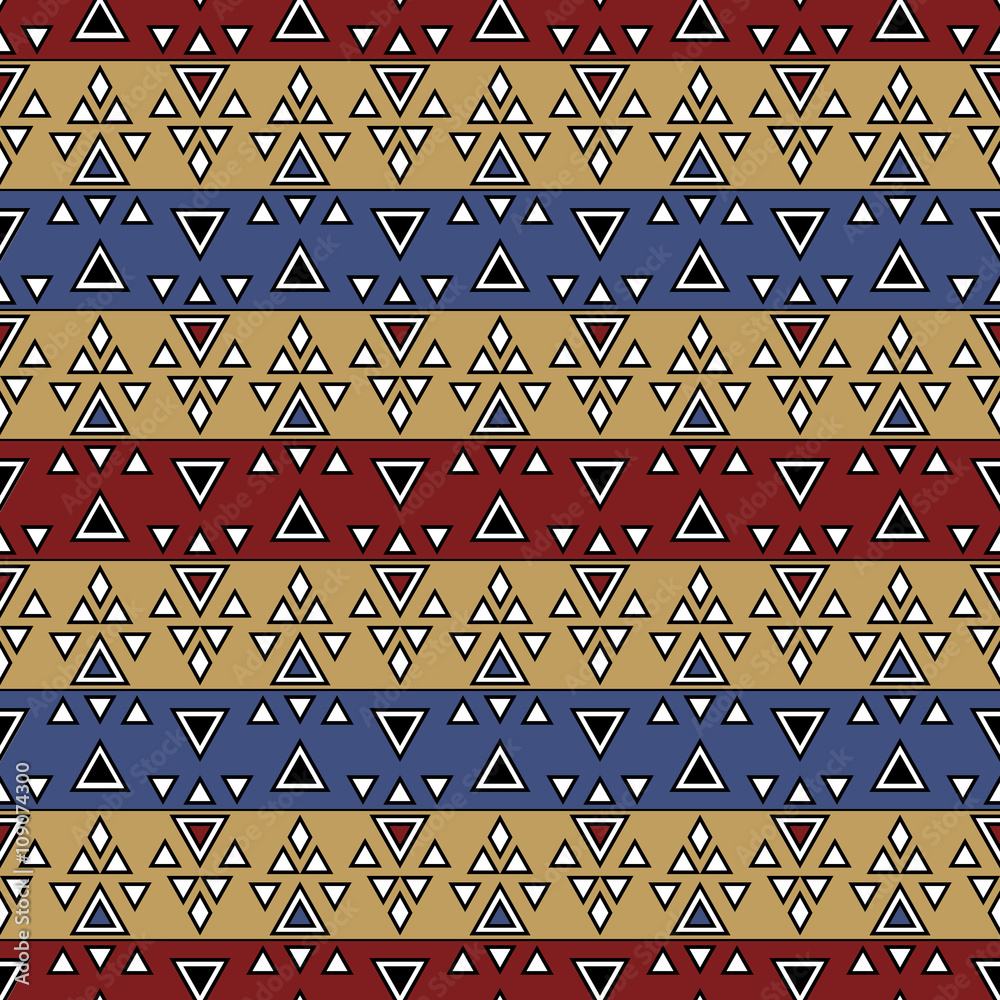 Fototapeta premium Seamless aztec pattern