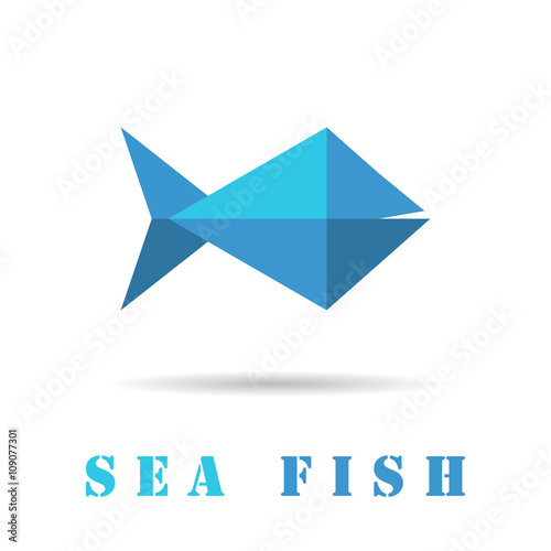 Free Download Fish geometric icon - GFXLoad