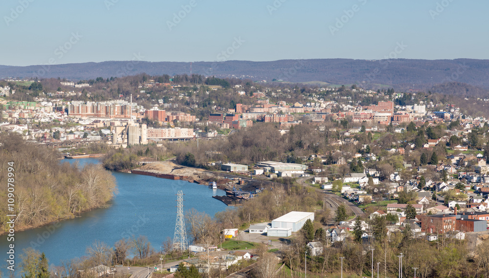 City of Morgantown in West Virginia