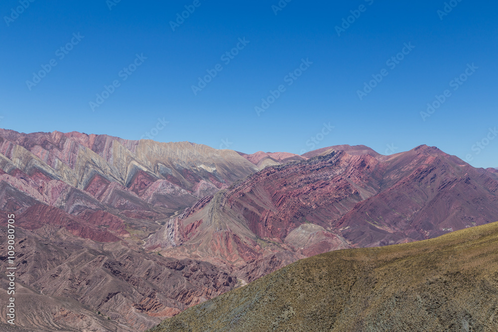 Mountain of fourteen colors, Quebrada de Humahuaca