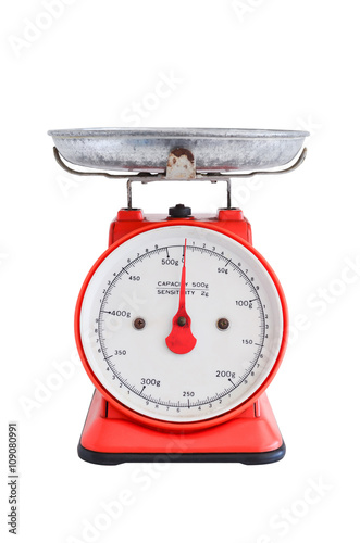 red bakery scale