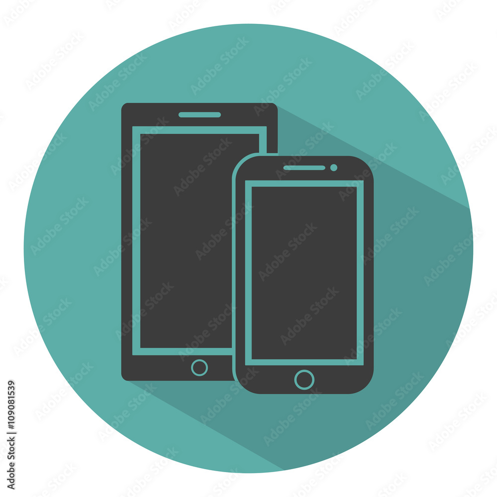 mobile phone outline icons template with shadow on a green background flat style,stylish vector illustration for web design mobile phone outline icons template with shadow on a green background flat style,stylish vector illustration for web design