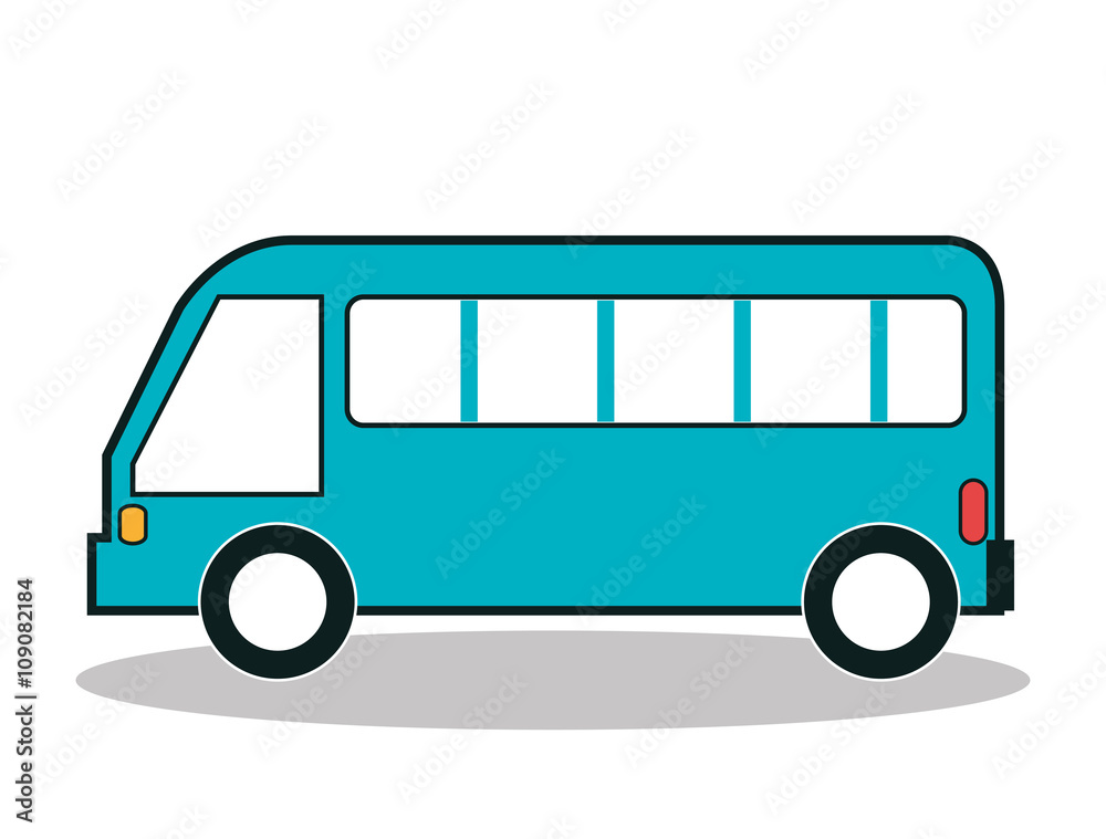bus icon design 