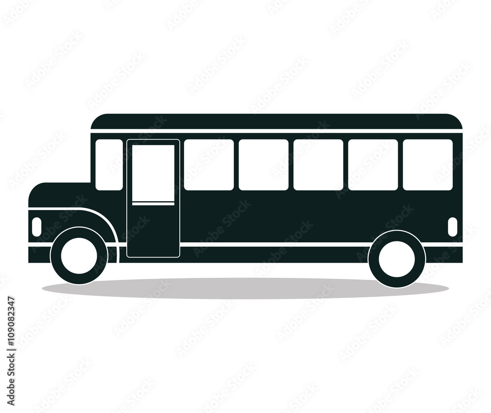 bus icon design 