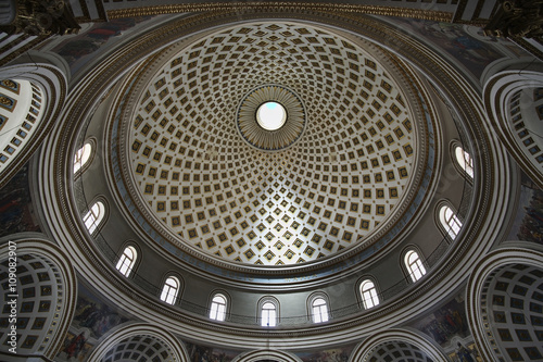 Rotunda of Mosta - church of Assumption of Our Lady. Mosta. Malta 