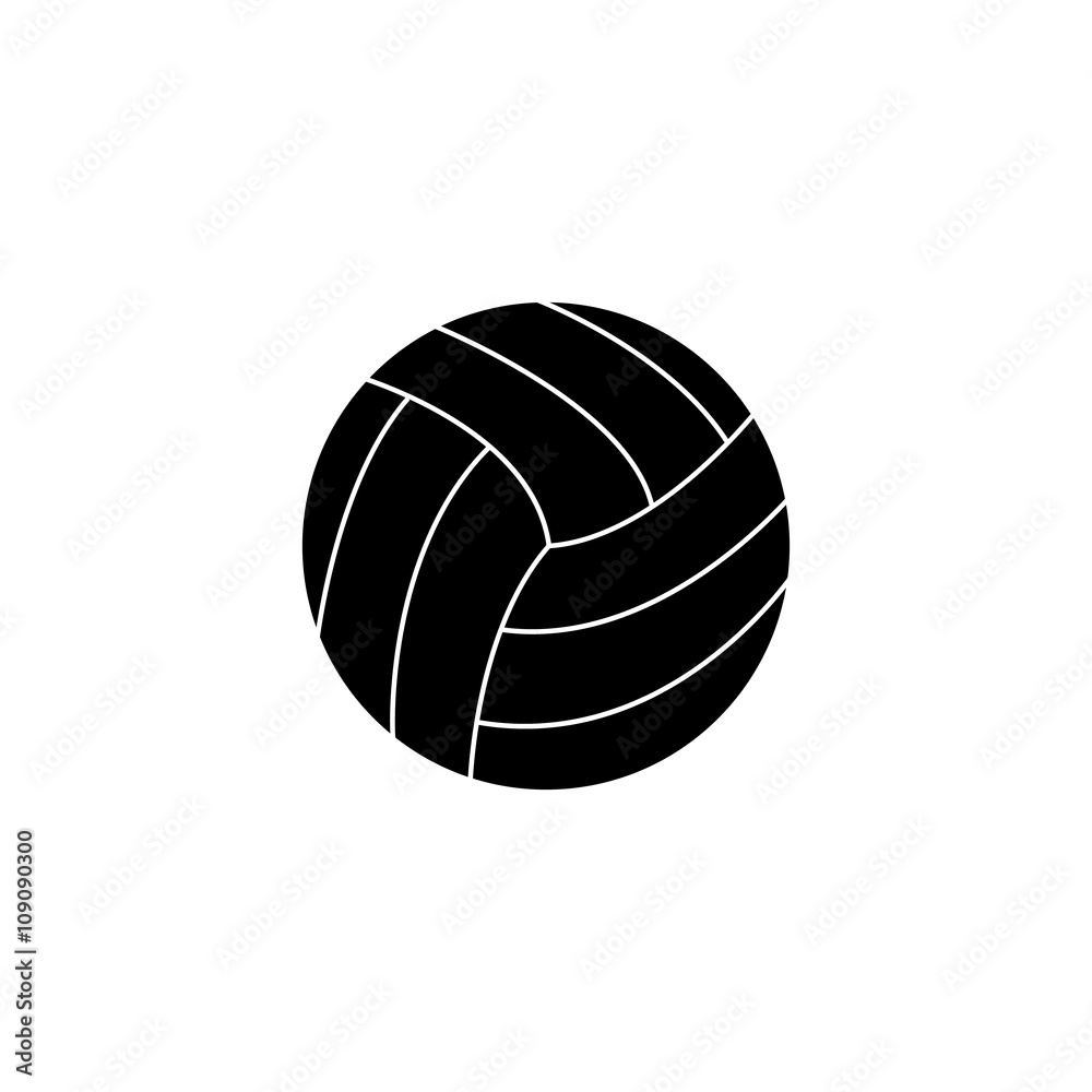 Volleyball icon. Vector illustration Volleyball icon. Vector illustration