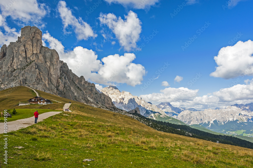 Along the Great Dolomite Road, Italian Alps