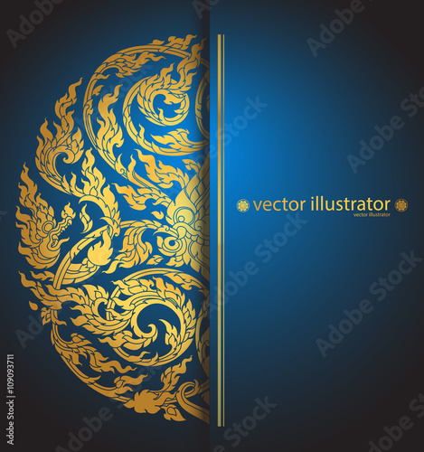 thai pattern Elegant background