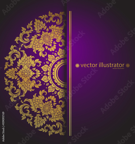 thai pattern Elegant background