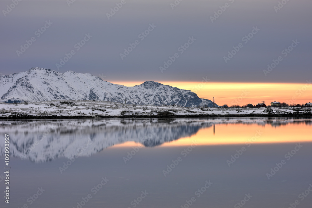 Vagspollen, Lofoten Islands, Norway