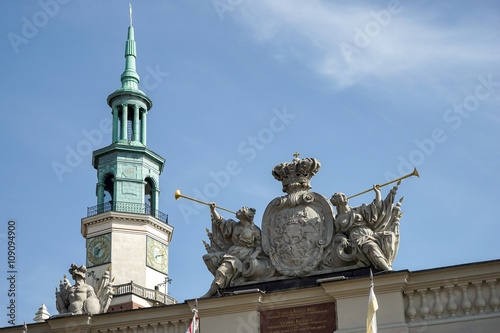 Coat of arms on the Guardhouse in Poznan