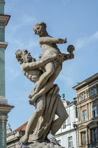Fountain of Proserpina in Poznan photo