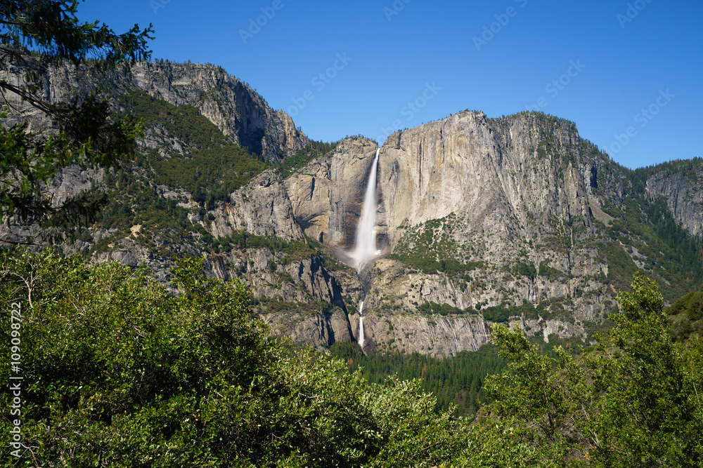 Yosemite Falls in Yosemite National Park in Spring