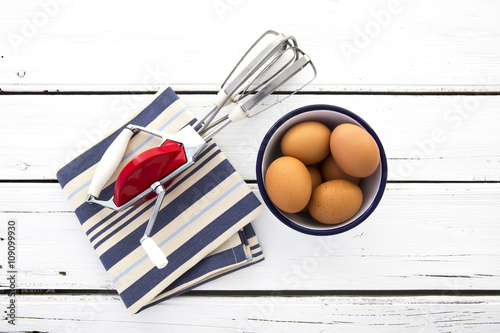 Принти на полотні Vintage egg beater