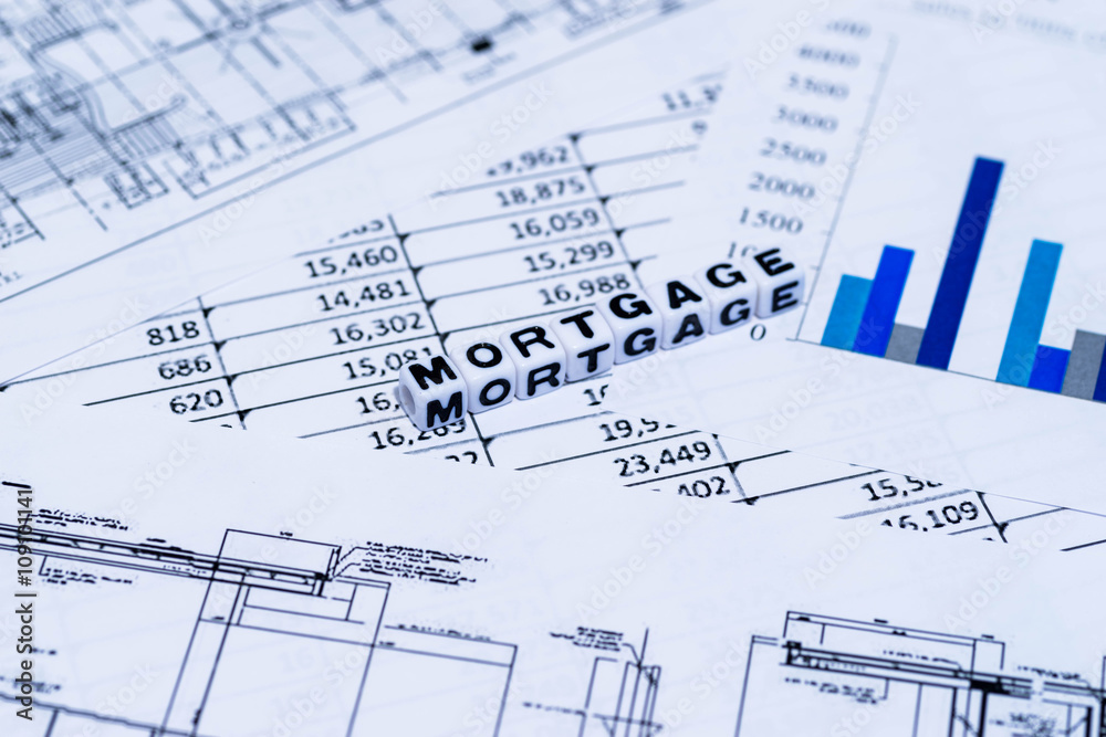 MORTGAGE on spreadsheet and graph MORTGAGE on spreadsheet and graph