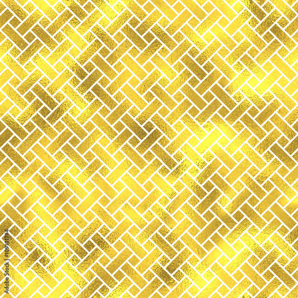 Vector seamless geometric textured golden pattern background Vector seamless geometric textured golden pattern background