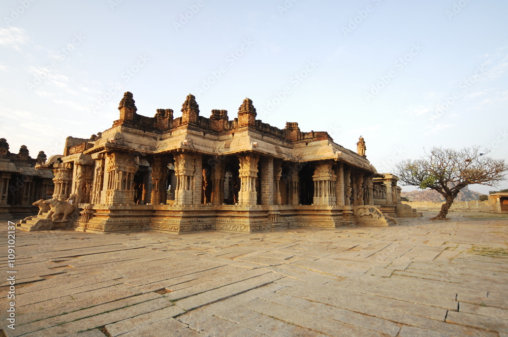 Temple in  Hampi Karnataka India