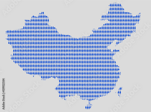 China PR Map And Population