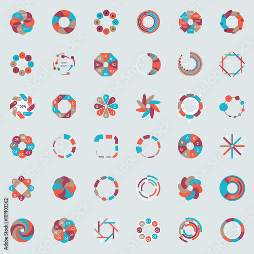 Big set diagrams and charts