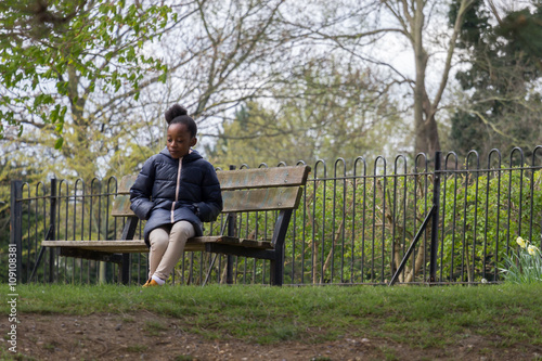 Alone on the bench