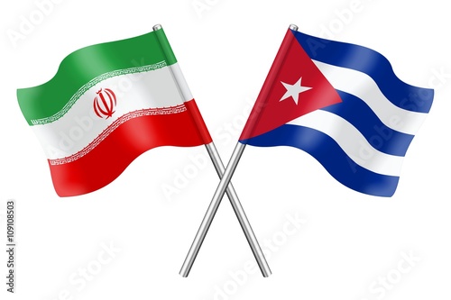 Photography Flags: Iran and Cuba