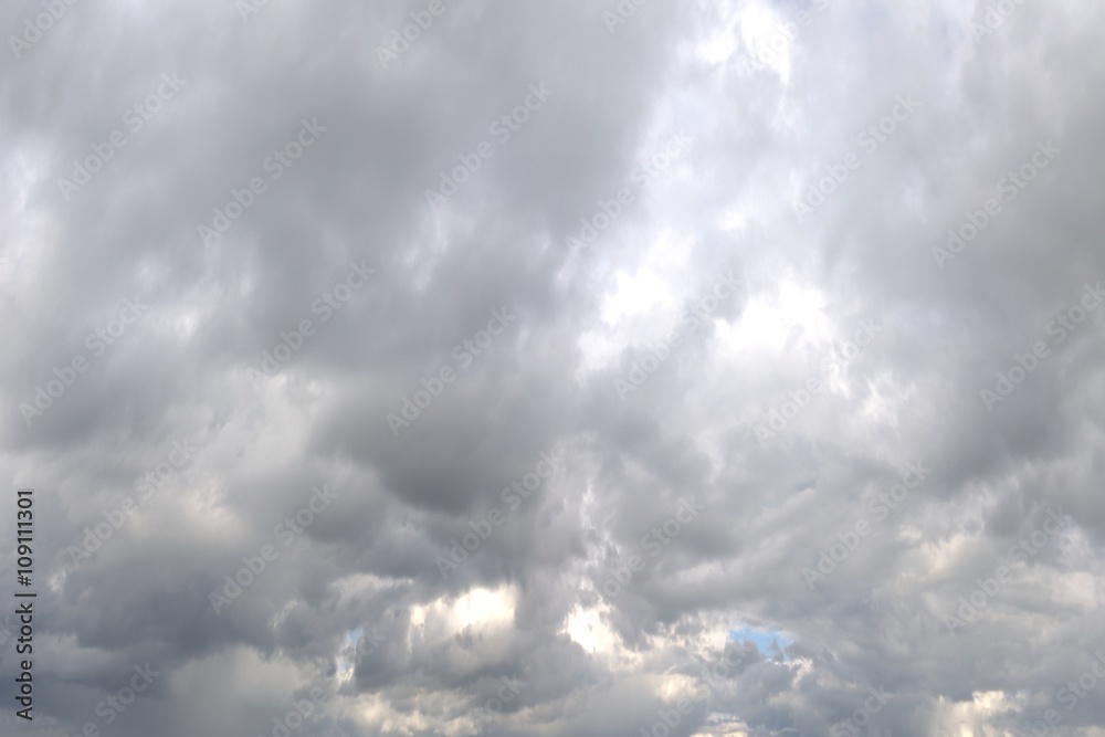 Sky with Clouds in Motion. Nice 3D Rendering
