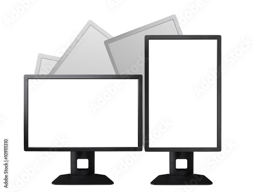 two monitors