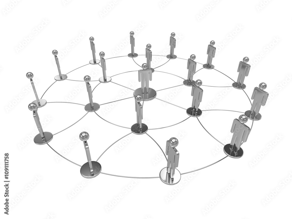social network concept. 3d rendering. social network concept. 3d rendering.
