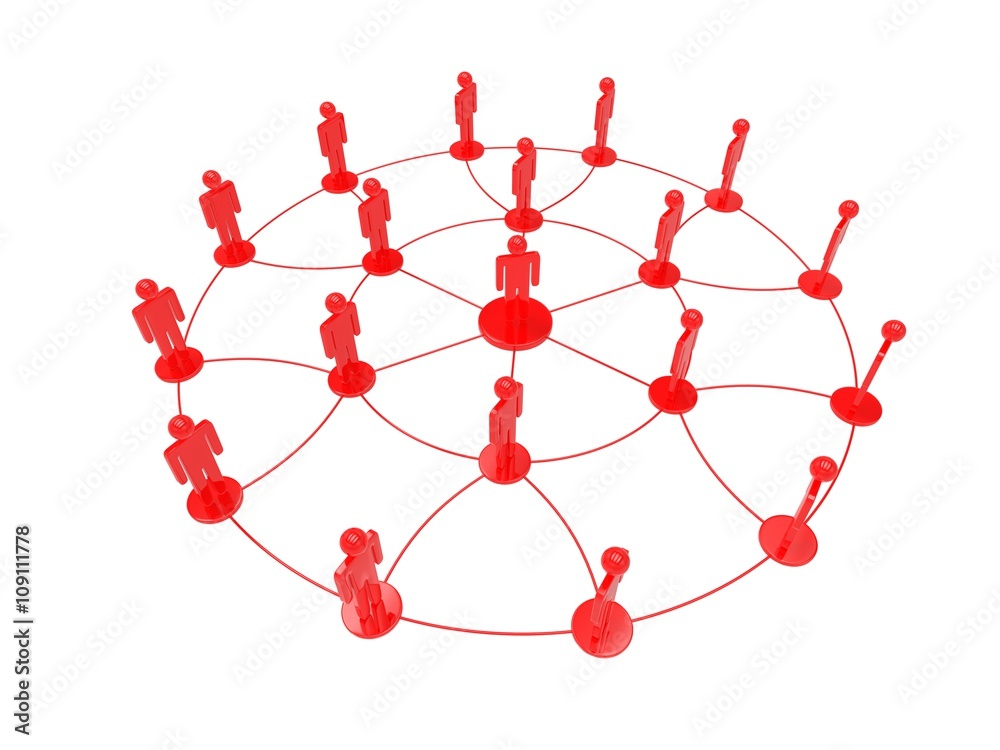 social network concept. 3d rendering. social network concept. 3d rendering.
