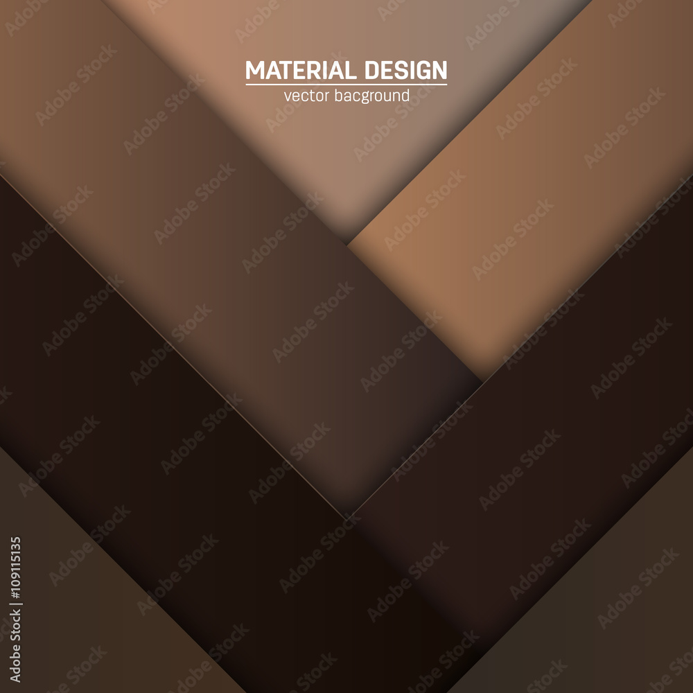 Fototapeta premium Vector material design background. Abstract creative concept layout template. For web and mobile app, paper art illustration design. style blank, poster, booklet. Motion wallpaper element. Flat ui