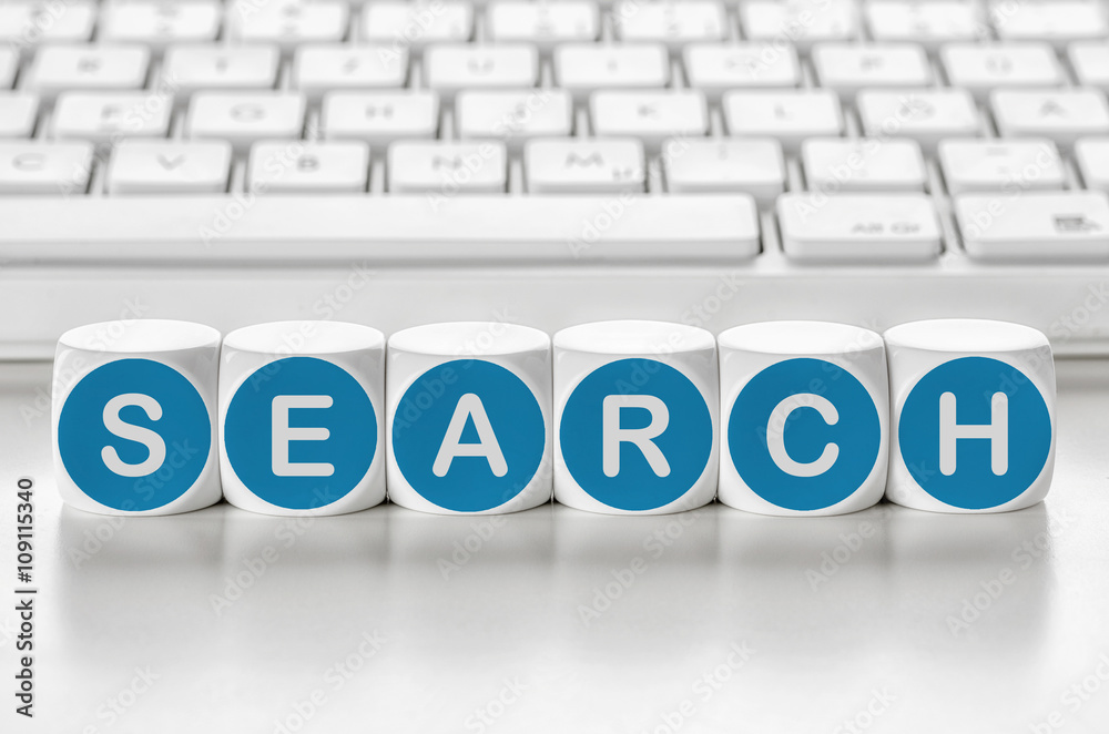Letter dice in front of a keyboard - Search Letter dice in front of a keyboard - Search
