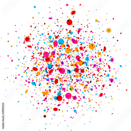 Background with color drops.