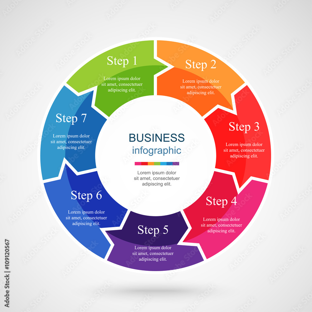 Vector infographics template